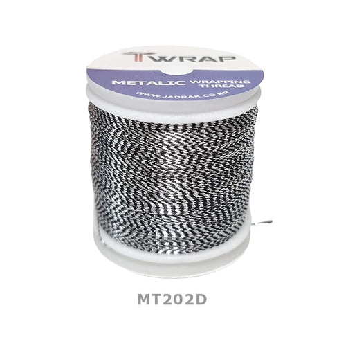 Jadrak T-WRAP 2 TONE Metallic Wrapping Threads (MT) - D Size,90m