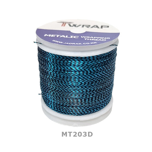 Jadrak T-WRAP 2 TONE Metallic Wrapping Threads (MT) - D Size,90m