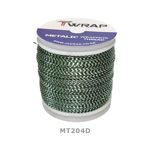 Jadrak T-WRAP 2 TONE Metallic Wrapping Threads (MT) - D Size,90m