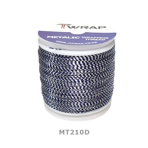Jadrak T-WRAP 2 TONE Metallic Wrapping Threads (MT) - D Size,90m