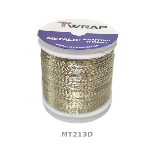 Jadrak T-WRAP 2 TONE Metallic Wrapping Threads (MT) - D Size,90m