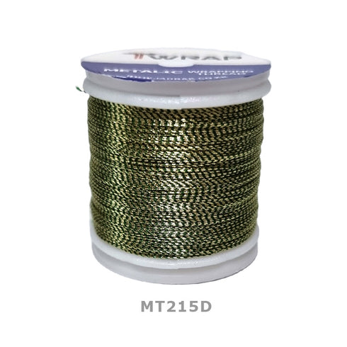 Jadrak T-WRAP 2 TONE Metallic Wrapping Threads (MT) - D Size,90m