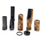 Natural Wood Fuji IPSM16 Black Spinning Rear Grip Kit (BA) Free Beeswax