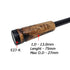 Natural Wood Fuji IPSM16 Black Spinning Rear Grip Kit (BA) Free Beeswax