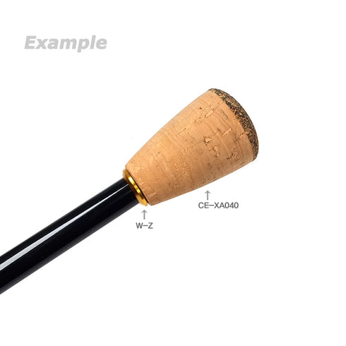 Cork Rear Grip with Rubber Cork End Cap (CE-XA040)