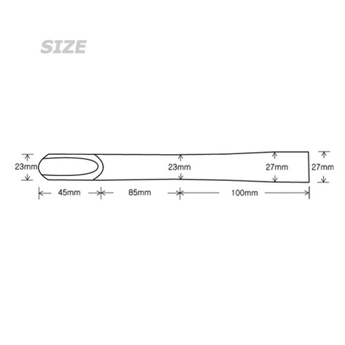 One Hand Rear Grip for Fuji IPS16 Reel Seats (CI16S-XA) - A Grade