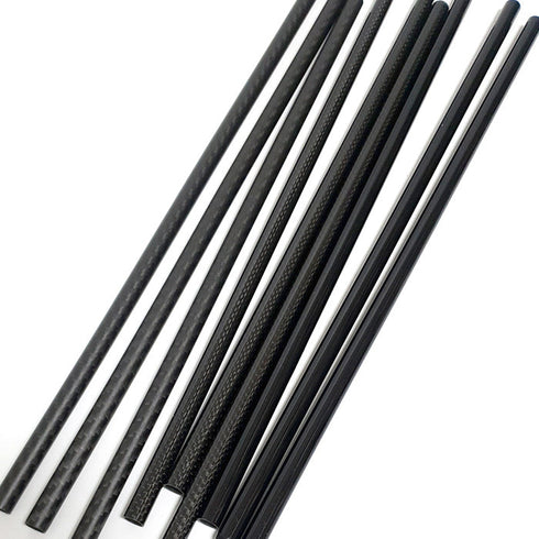 Carbon Tube OD 9.8mm ID 8.0mm L 450mm(CK100-450)