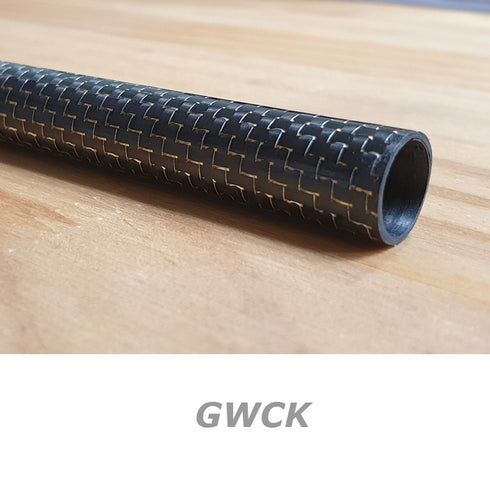 Carbon Tube OD 12.8mm ID 11mm L 350mm(CK130-350)