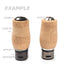 Cork Fore Grip for Fuji KDPS16 Nut (CK16F-XD) - A Grade