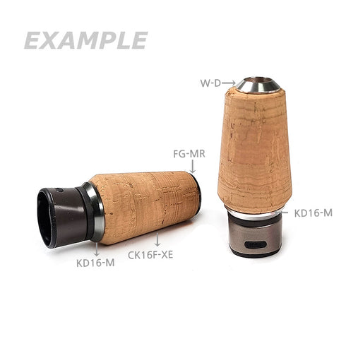 Cork Fore Grip for Fuji KDPS16 Nut (CK16F-XE) - A Grade