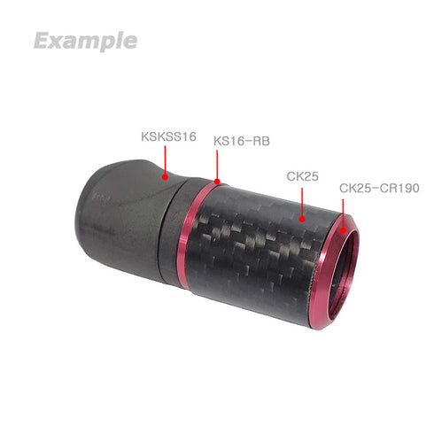Winding Check for CK25 or Foregrip KSKSS16 Nut (CK25-CR190)