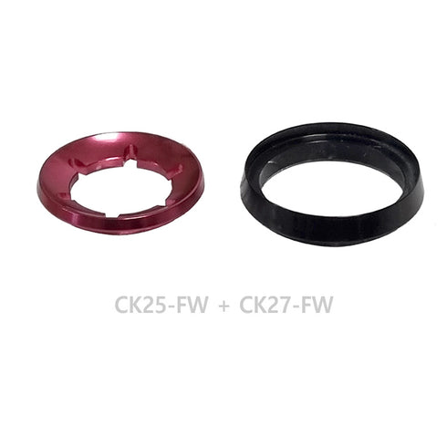 Metal Parts for CK27 Carbon Pipe (CK27-FWA) - OD 27mm