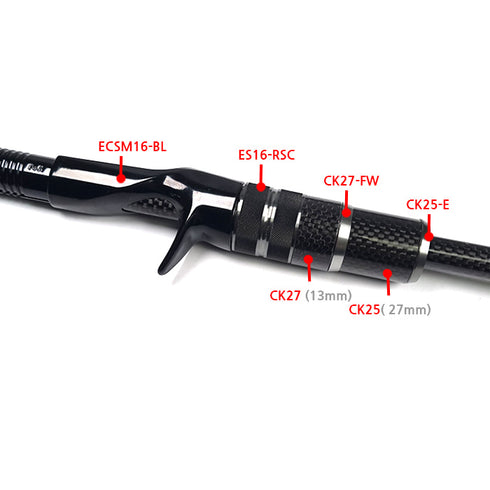 Connector for Carbon Tube CK25 - CK27 (CK27-FW)