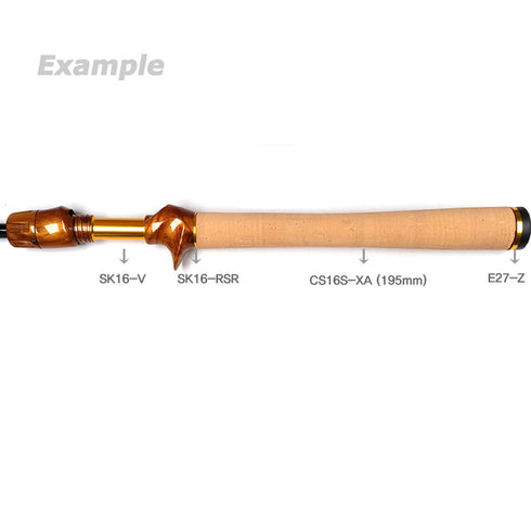 Rear Grip for Fuji SKTS16 Reel Seats (CS16S-XA) - A Grade