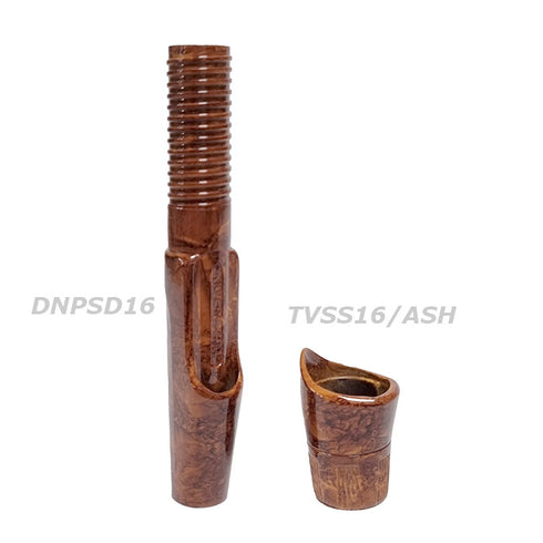 Fuji DNPSD16 Wood Marble Spinning Reel Seat Kit (DNPSD16-SP10) - Included Nut TVSS16/ASH
