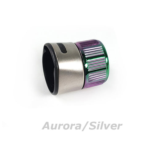 Fuji Hood Nut of 16 Size Reel Seats (DPSM16/ASH-AU)- Aurora