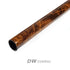 Wood Pattern Carbon Pipe (CK130) - OD 12.7mm ID 11.0mm
