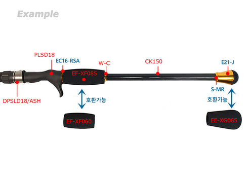 Rod Butt Cap with Heavy Duty Aluminum Rubber Cushion (E21-J)