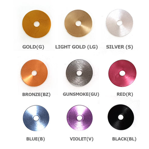 Rod Butt Cap Aluminum Weight (E25-WTD)