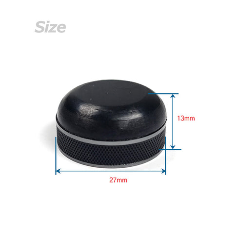 Nurling End Caps (E27-NR) - OD 27mm Bonded