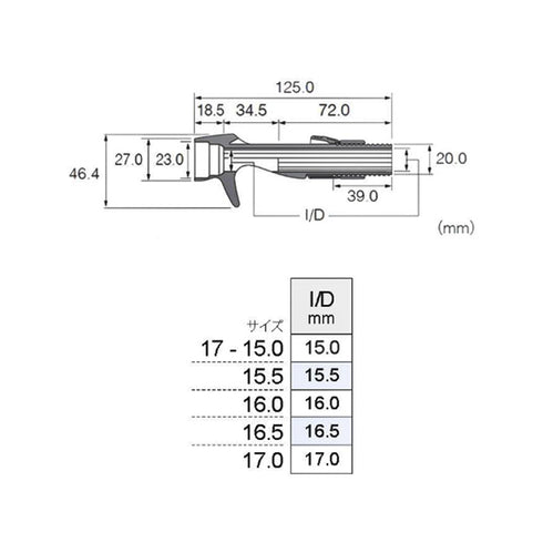 Fuji Bait Casting Reel Seats (ECSM17-BL) -Black
