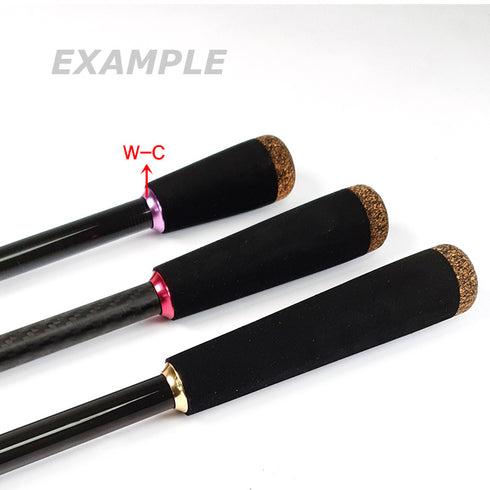 EVA Grip with End Caps (EE-XTR) - L 65mm 100mm 125mm