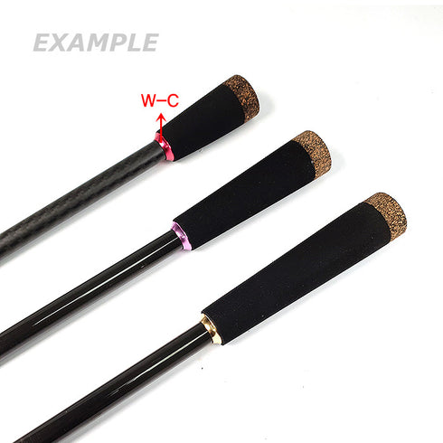 EVA Grip with End Caps (EE-XTS) - L 65mm 100mm 125mm