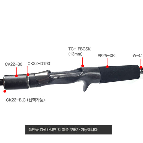 Common Slim EVA Grip (EF25-XK) O.D 25mm