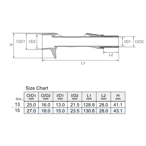 Fuji TCH Casting Reel Seats (TC- FBCSK) - Titanum Carbon