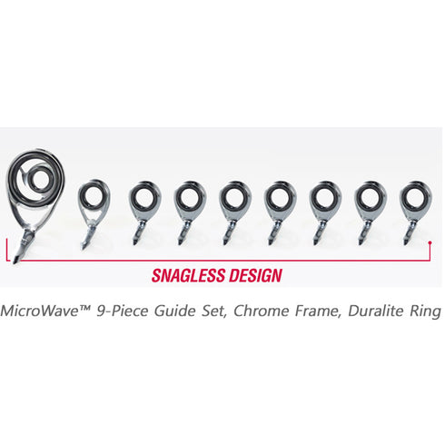 ATC MicroWave 9-Piece Guide Kit Crome Frame, Duralite Ring (DCMW-Kit-C) - Casting