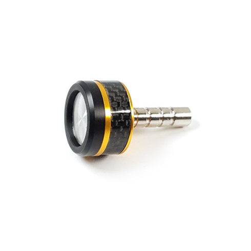 Rod Butt Cap made of Enforced ABS with Brass Screw (E25-SCA)