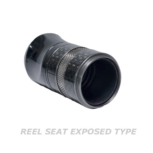 RG16 Black Quick Lock Nut Fore Grip Kit (GS16A-20) -Bonded , Reel seat exposed