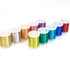 Jadrak T-WRAP Mini Sparkle Metallic Wrapping Threads (MU) - A Size,30m