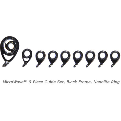 ATC MicroWave 9-Piece Guide Kit Black Frame Nanolite Ring (NBMW-Kit-C) - Casting