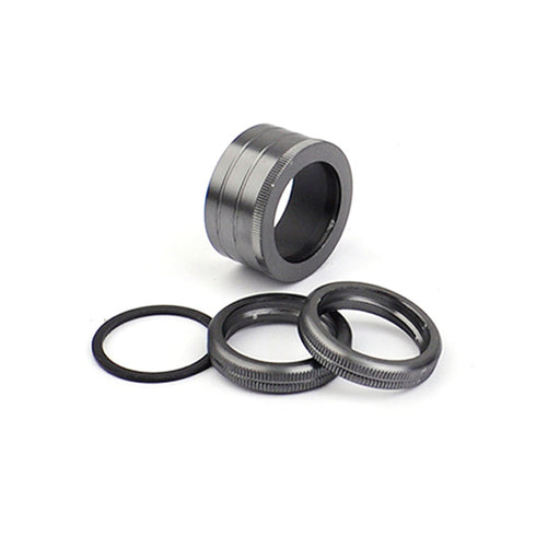 Jadrak Casting Reel Seats (RS16-25TA) Black wood Nut Included