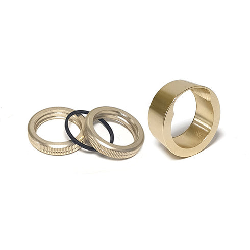 Jadrak RS16 Reel Seats Parts - Locking Nut and Hood Nut (RS16-FBA)