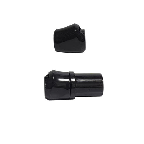 Split Spinning Reel Seats (RSKS16-BL) - Black, Nut Included