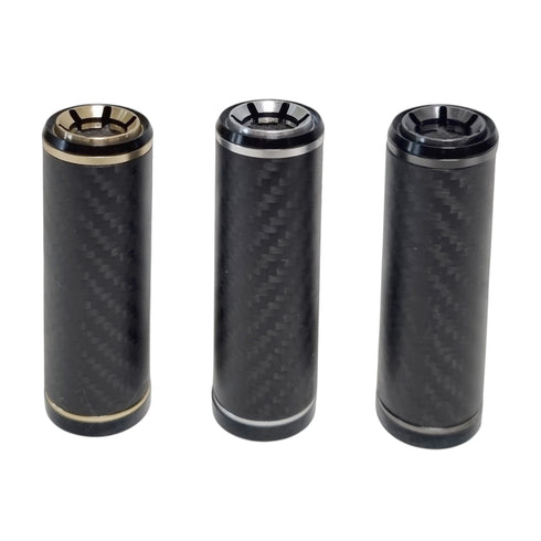 Carbomax Butt Cap Grip (GE27-WG080) Bonded Carbon Grip