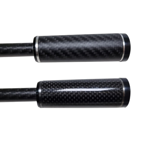Carbomax Butt Cap Grip (GE27-WG080) Bonded Carbon Grip