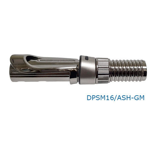 Fuji Spinning Reel Seats (IPSM16-GM) - PVD Plated High Gloss Gunmetal, Body only