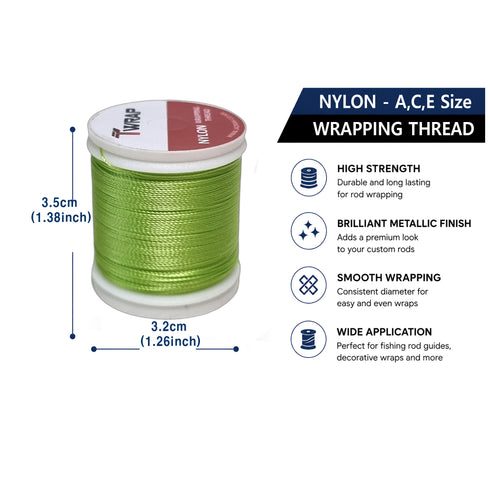 Lot of 12ea NC Nylon Wrapping Threads (JK005-JK006-JK007)