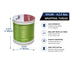 Lot of 12ea NC Nylon Wrapping Threads (JK005-JK006-JK007)