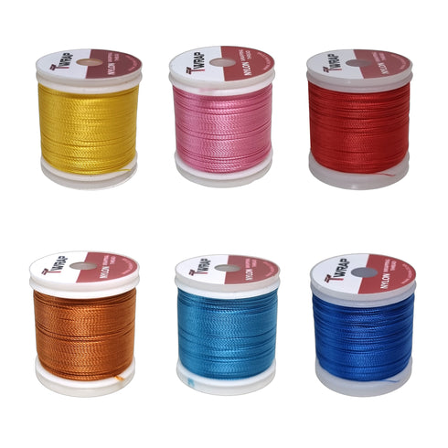 Lot of 12ea NC Nylon Wrapping Threads (JK005-JK006-JK007)