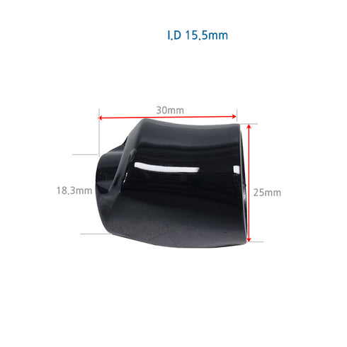 JKSS16 Split Spinning Reel Seat (JKSS16/B-BL) Black