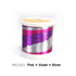 Multi Color Metallic Thread (MC) - A Size, 100yd
