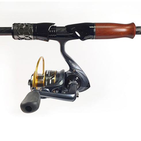 Split Spinning Reel Seats Parts - Hood (MKSS16-BL) - Black