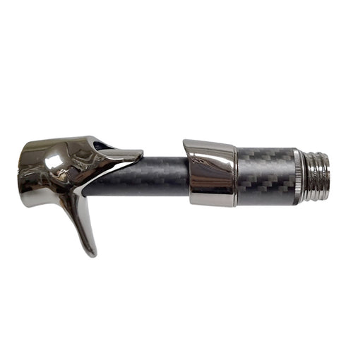 MK16 Split Bait Reel Seat KIT (MKTS16A-GM) - PVD Plated High Gloss Gunmetal-Bonding Completed