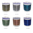 Jadrak T-WRAP 2 TONE Metallic Wrapping Threads (MT) - D Size,90m