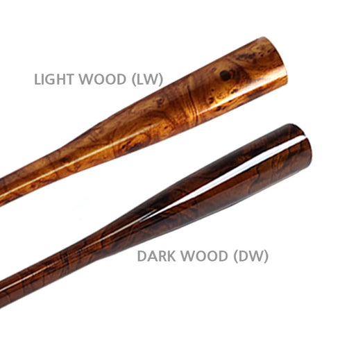Reinforced Plastic Rear Grip (PF-XL410) - Wood Pattern