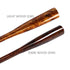 Reinforced Plastic Rear Grip (PF-XL410) - Wood Pattern